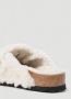 Birkenstock Shearling Teddy Klompen met Gesp Beige Dames - Thumbnail 4