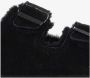 Birkenstock Shearling Zwarte Sandalen Verstelbare Banden Kurk Black Dames - Thumbnail 5