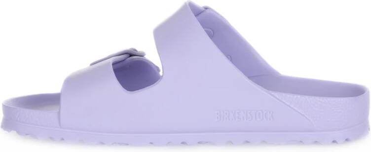 Birkenstock Paarse EVA Sliders Grijs Heren