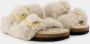 Birkenstock Arizona Bb Shearling Teddy Eggshell Laf Eggshell Schoenmaat 39 Slides 1023130 - Thumbnail 11