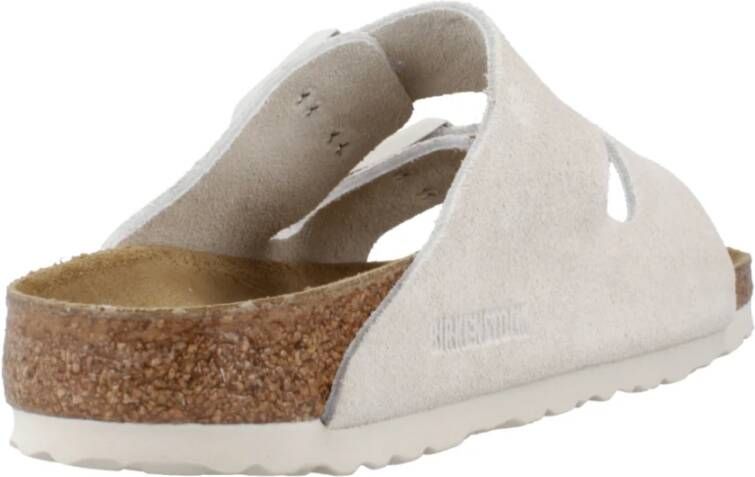 Birkenstock Sliders Beige Dames