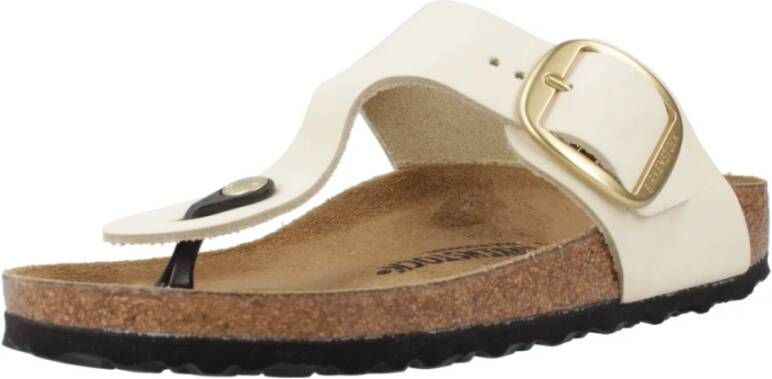 Birkenstock Sliders Beige Dames