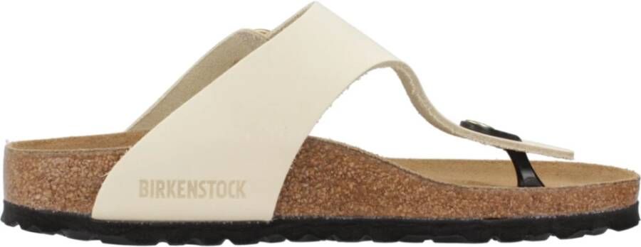 Birkenstock Sliders Beige Dames