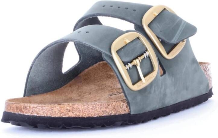 Birkenstock Sliders Blauw Dames