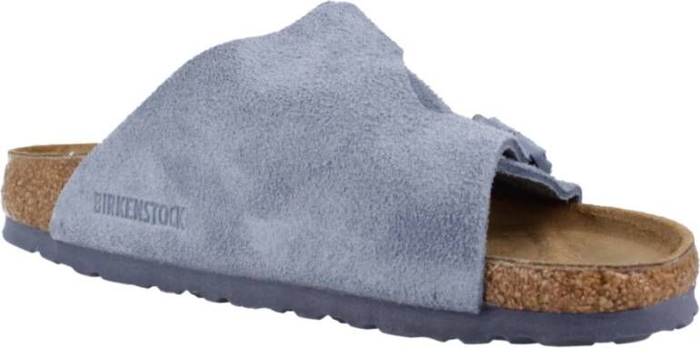 Birkenstock Sliders Blue Dames