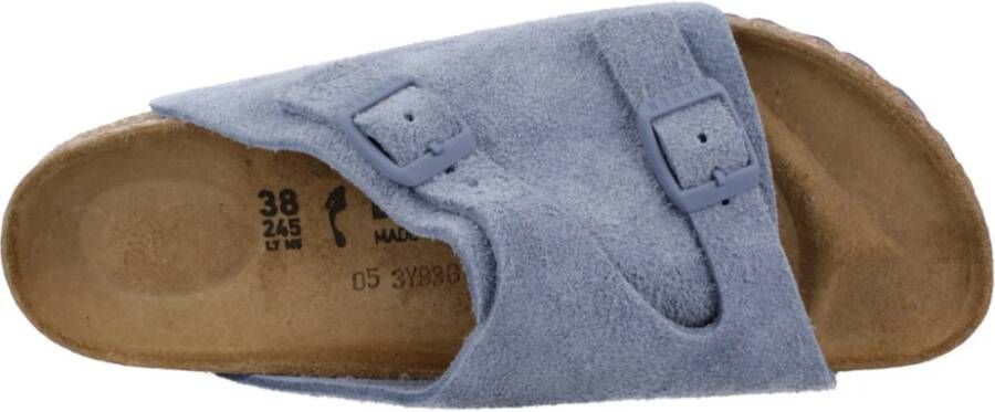 Birkenstock Sliders Blue Dames