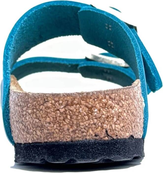 Birkenstock Sliders Blue Dames