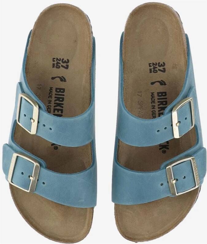 Birkenstock Sliders Blue Dames