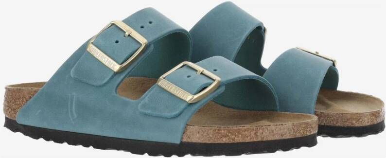 Birkenstock Sliders Blue Dames