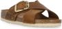 Birkenstock Siena Big Buckle Dames Slippers Cognac Narrow-fit - Thumbnail 13