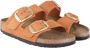 BIRKENSTOCK Arizona | Burnt Orange Nar Oranje Nubuck Platte sandalen Unisex - Thumbnail 15