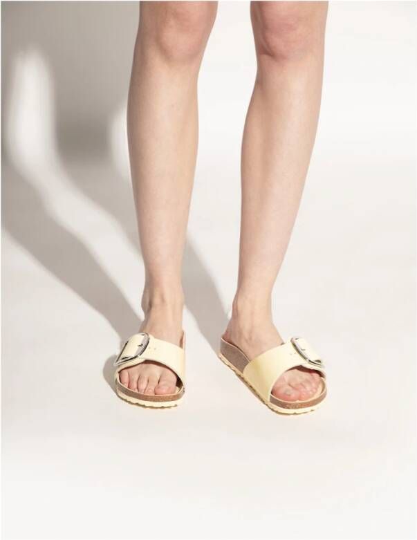 Birkenstock Schuifregelaars Geel Dames