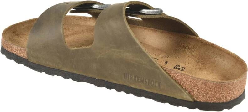 Birkenstock Sliders Green Heren