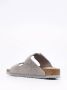 Birkenstock Arizona Antique White Suede Leren Sandalen Beige - Thumbnail 52