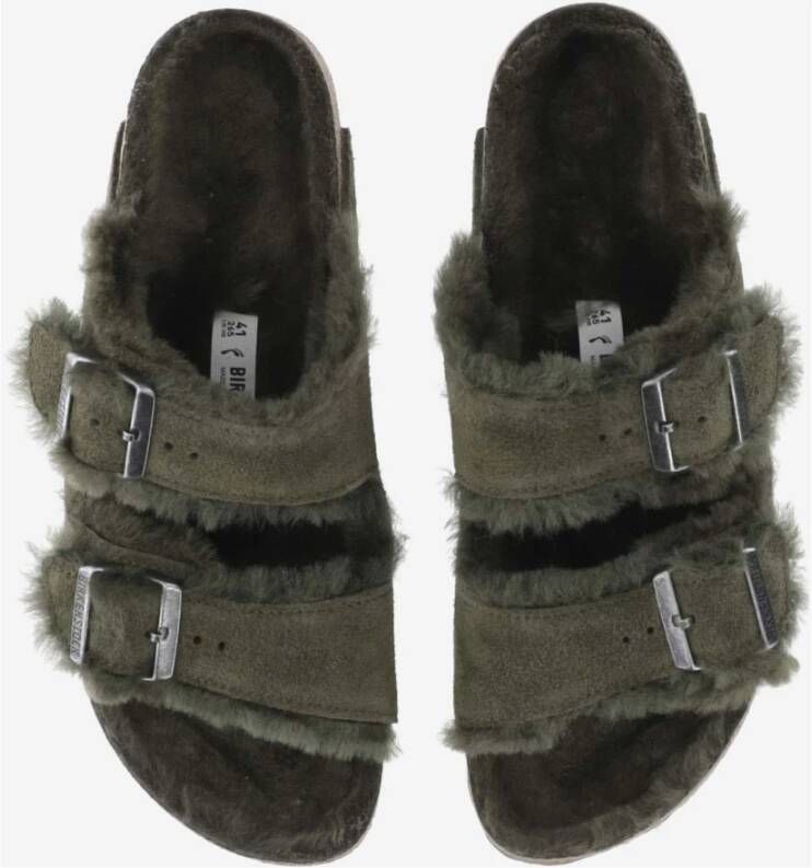 Birkenstock Thyme 10000043 Stijlvolle Sandalen Groen Heren