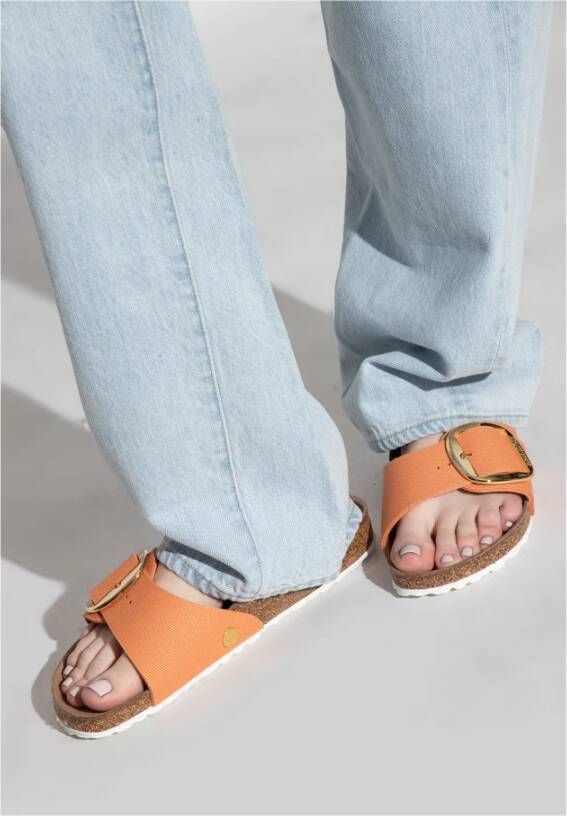 Birkenstock Arizona Grote Gesp Studs slides Oranje Dames