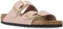 Birkenstock Klassieke Big Buckle Nubuck Leren Sandaal Pink Dames - Thumbnail 23