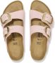 Birkenstock Klassieke Big Buckle Nubuck Leren Sandaal Pink Dames - Thumbnail 20