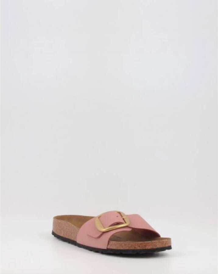 Birkenstock Madrid Big Buckle Sandalen Roze Dames