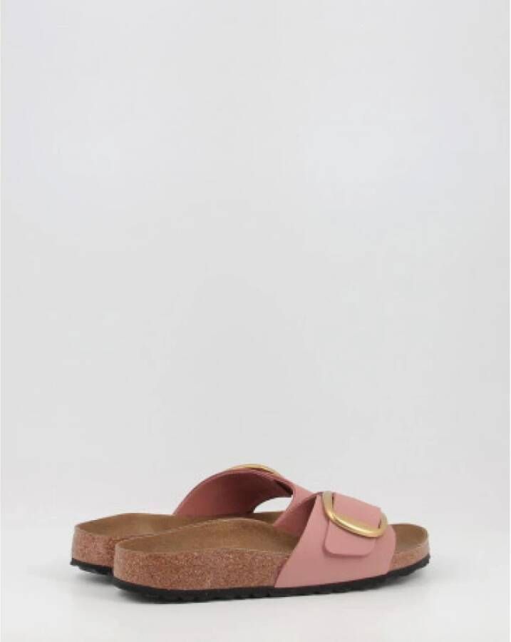 Birkenstock Madrid Big Buckle Sandalen Roze Dames