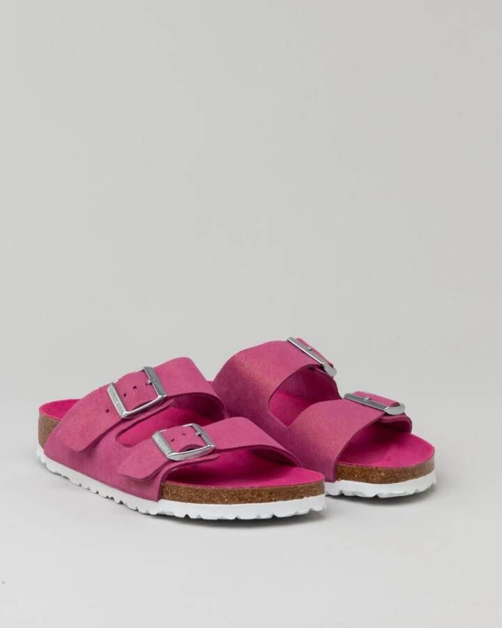 Birkenstock Sliders Roze Dames