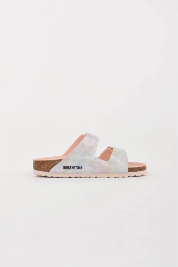 Birkenstock Iridescent Vegan Sandalen Roze Heren