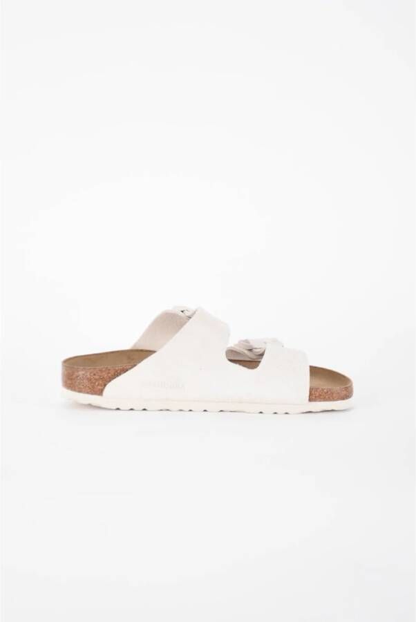 Birkenstock Sliders White Dames