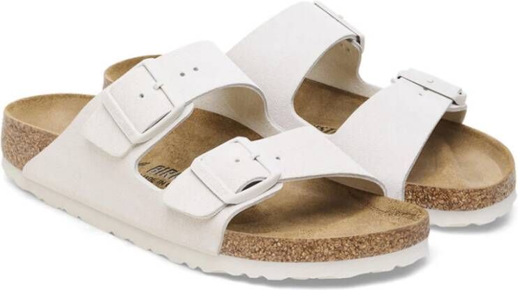 Birkenstock Witte Sandalen White Dames