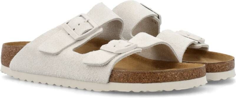 Birkenstock Sliders White Heren