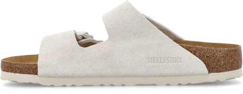 Birkenstock Sliders White Heren