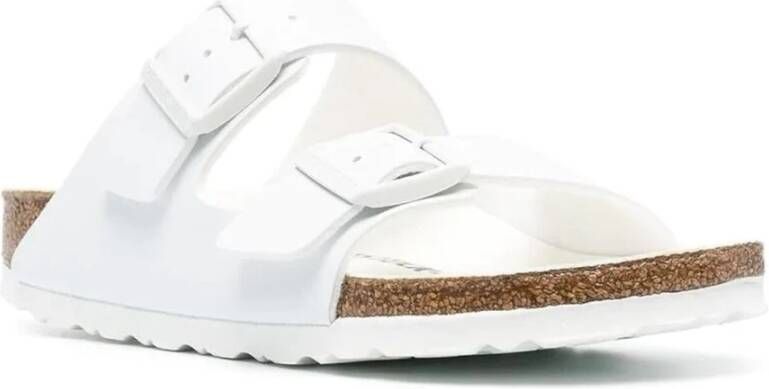 Birkenstock Sliders Wit Dames