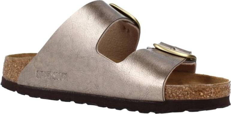 Birkenstock Sliders Yellow Dames