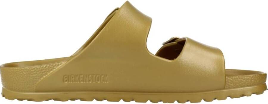 Birkenstock Sliders Yellow Dames