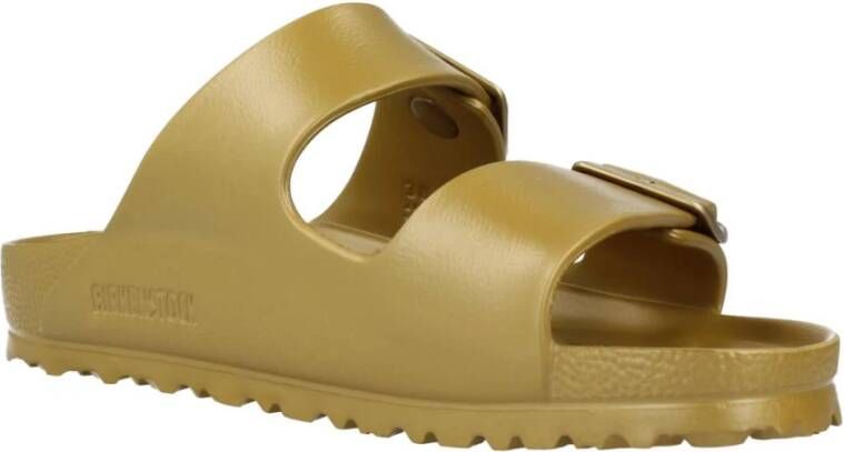 Birkenstock Sliders Yellow Dames