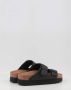 Birkenstock Sandals Arizona Platform Vegan Birko-Flor Black Dames - Thumbnail 6