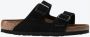 Birkenstock Klassieke tweestrooks damesandaal Zwart Dames - Thumbnail 13