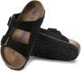 Birkenstock Arizona Suède Sandaal Zwart Heren - Thumbnail 3