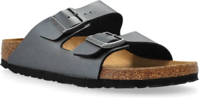 Birkenstock Slides Arizina BS Gray Dames