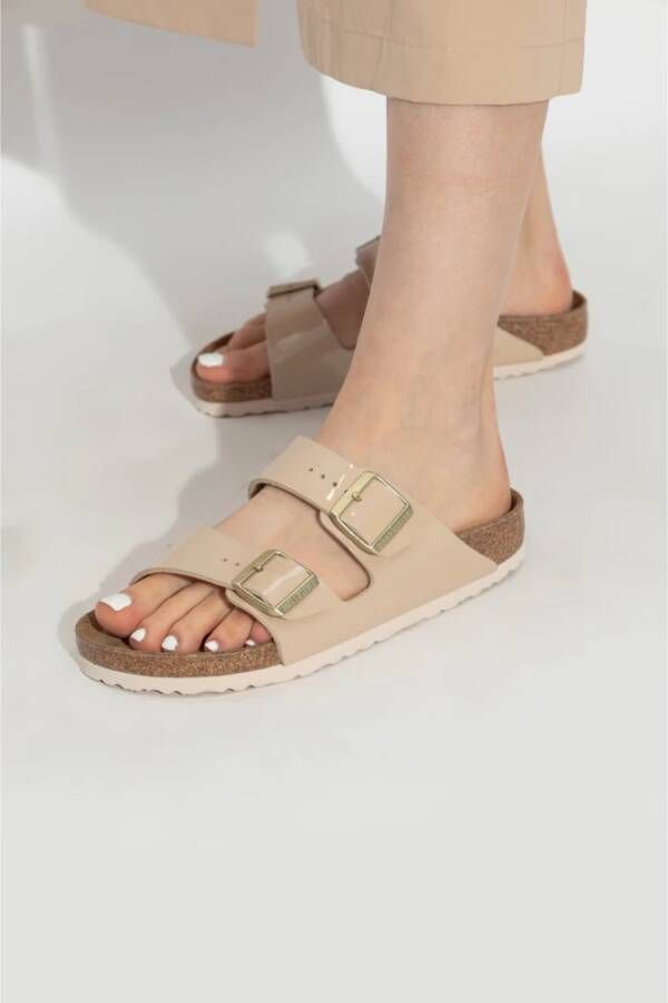 Birkenstock Arizona BS Slides Beige Dames