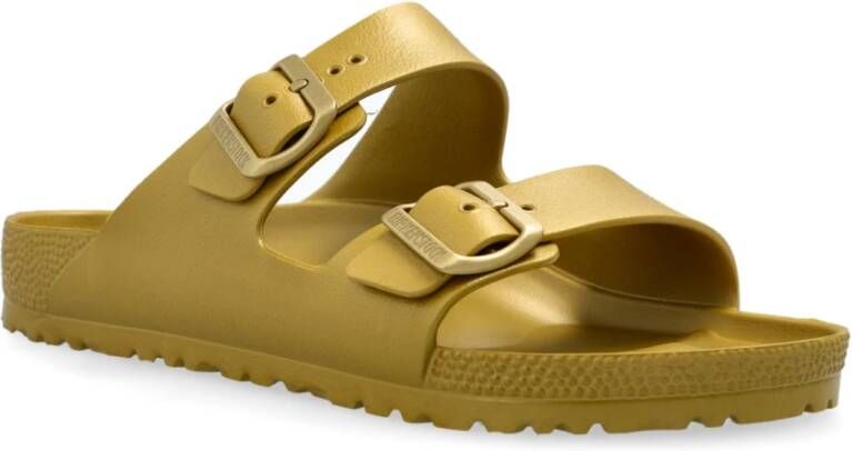 Birkenstock Slides Arizona EVA Yellow Heren