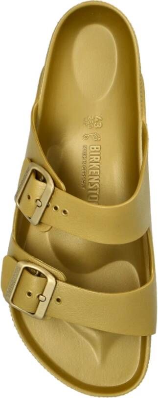 Birkenstock Slides Arizona EVA Yellow Heren