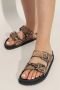 Birkenstock Slides Arizona Lined Brown Dames - Thumbnail 2