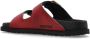 Birkenstock Slides Arizona Lined Red Dames - Thumbnail 5