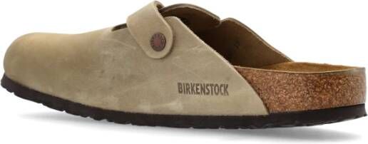 Birkenstock Slides Boston BS Beige Heren