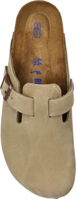 Birkenstock Slides Boston BS Beige Heren