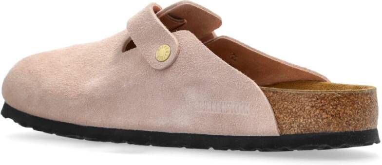 Birkenstock Boston BS Slides Pink Heren