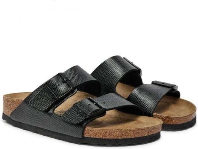 Birkenstock Slides & Flip Flops Black Dames