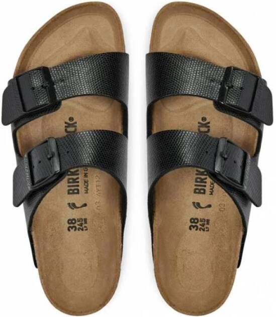 Birkenstock Slides & Flip Flops Black Dames