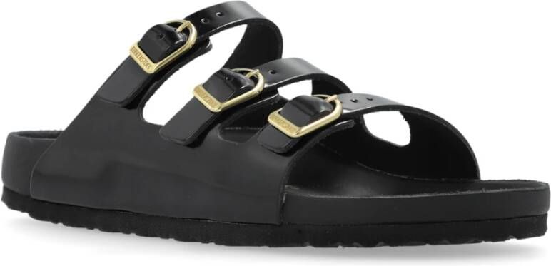 Birkenstock Florida Fresh Slides Black Dames