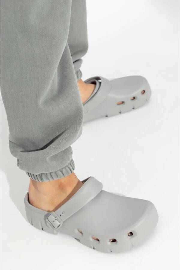 Birkenstock Birki Flow EVA Slippers Gray Dames